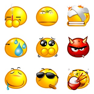 Popo Emotions icon sets preview