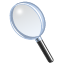 glass, view, search, look, glossy, explore, zoom, magnifying, find, magnifier, magnifying glass, explorer icon