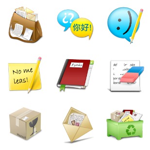 Email Me icon sets preview