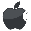 apple, software, media, iphone, network, social icon