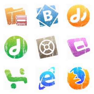 Litho Extras Vol. 2 icon sets preview