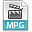 file extension mpg icon
