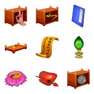 Buddha in MY Heart icon sets preview