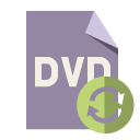 file, dvd, refresh, format icon