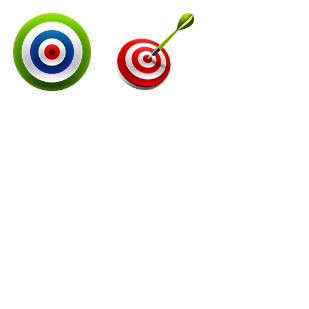 Target Dart icon sets preview