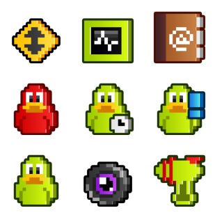 Arcade Daze Apps Vol. 1 icon sets preview
