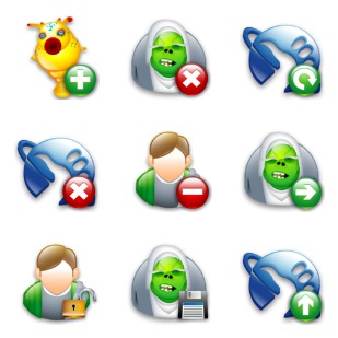 Hitchhiker's Guide TO The Galaxy icon sets preview