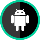 android, media, online, logo, social icon