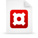 document, red, file, paper icon