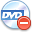 dvd,delete,del icon