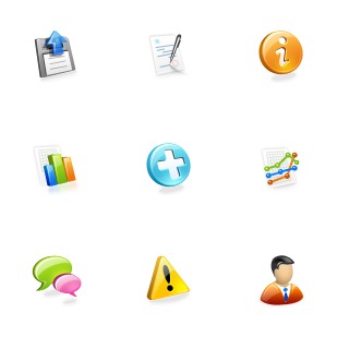 Web Application Set icon sets preview