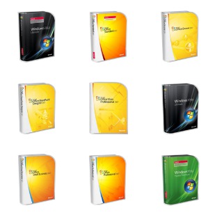 Microsoft 2007 Boxes icon sets preview