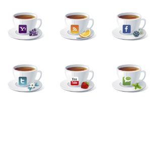 Social Teacups icon sets preview