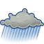 shower, climate, weather, gnome icon