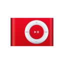 red, shuffle, ipod icon