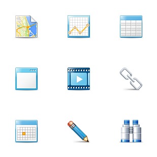 Vibrant icon sets preview