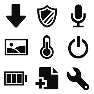 nice vector icon sets preview