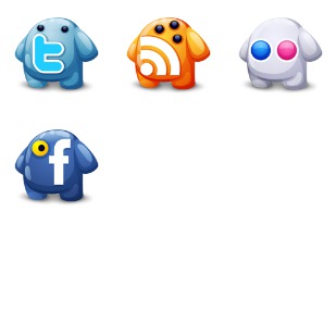 Social Creatures icon sets preview