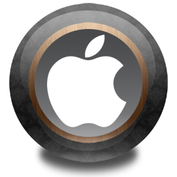 wood, mac, color icon