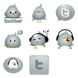 Twitter Chrome icon sets preview