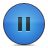 button,pause,blue icon
