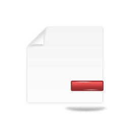file, remove, del, delete, document, paper icon