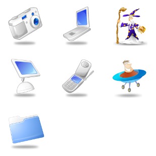 Toons icon sets preview