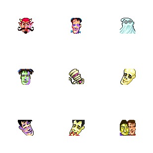 Altrin Helloween icon sets preview