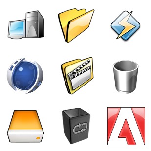 Milanioom icon sets preview