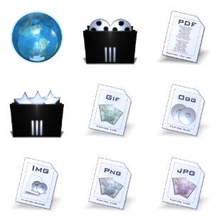 Aqcua icon sets preview