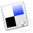 stamp, delicious, postage icon