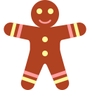 gingerbread men icon