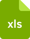 xls, file, document, format, extension icon