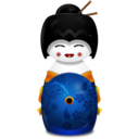 japan,blue icon
