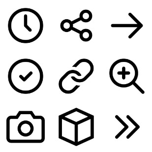Feather icon sets preview