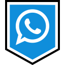 social, media, logo, whatsapp icon