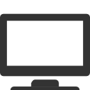 widescreen, tv icon