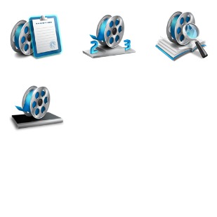 Movie icon sets preview