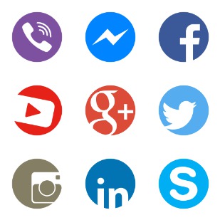 Social Media icon sets preview