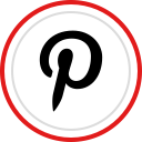 logo, pinterest, brand, media, social icon