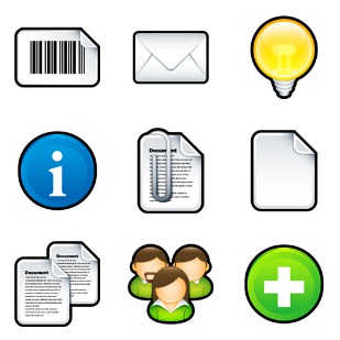 Sleek XP Basic icon sets preview