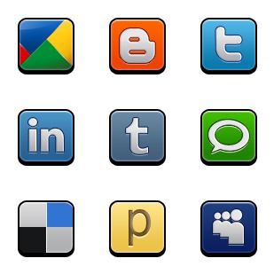 SocialMate icon sets preview