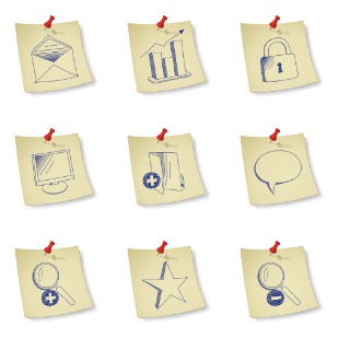 Sketchy Paper icon sets preview