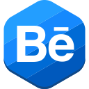 behance, portfolio, social network icon