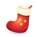 Christmas, Sock icon