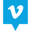 vimeo, logo, social, media icon