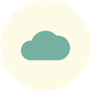 weather, cloudy, sunny, clouds, cloud, sun, rain icon