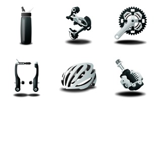 Mountain Bike icon sets preview