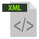 file format, xml extention, extention, adobe, xml icon