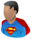 superman,hero,cartoon icon
